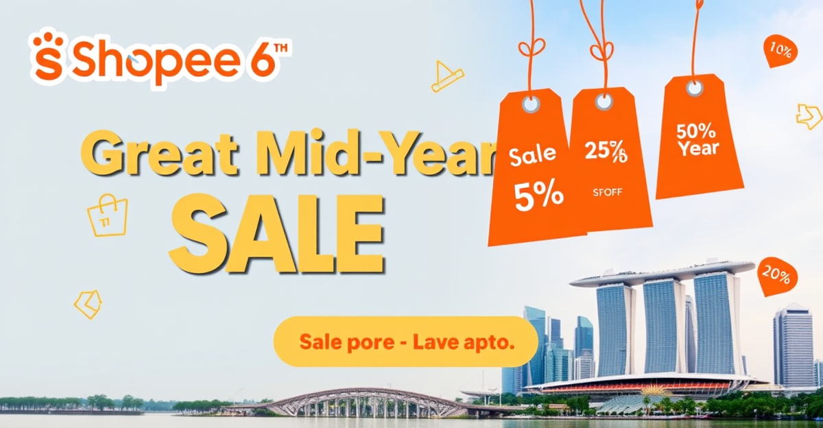 Shopee 6.6 Great Mid-Year Sale 2026 Singapore