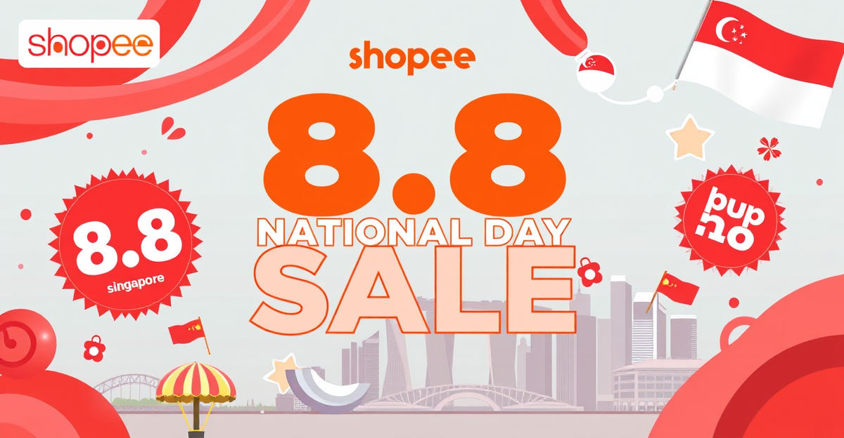 Shopee 8.8 National Day Sale 2026 Singapore