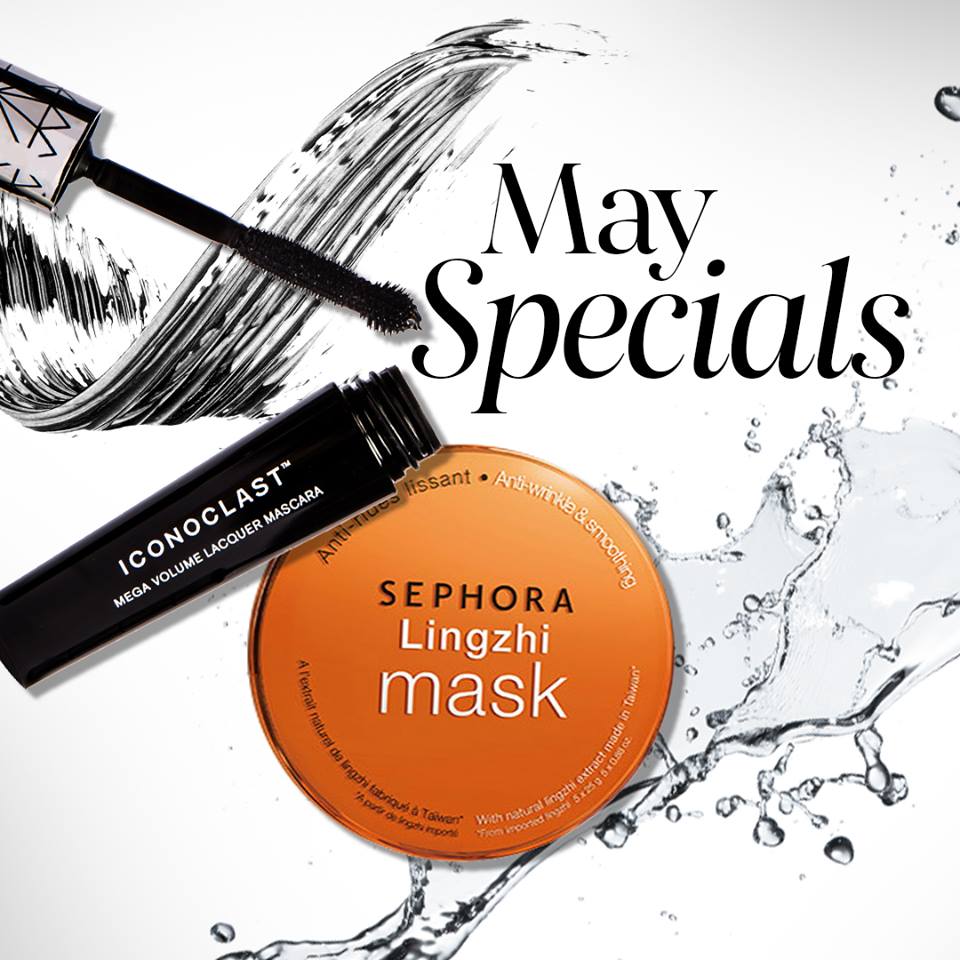 Sephora May Specials Online Exclusive Premium Gift till 31 May 2016