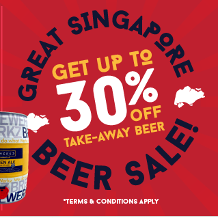 Brewerkz GSS Singapore Promotion 1 Jun to 3 Jul 2016
