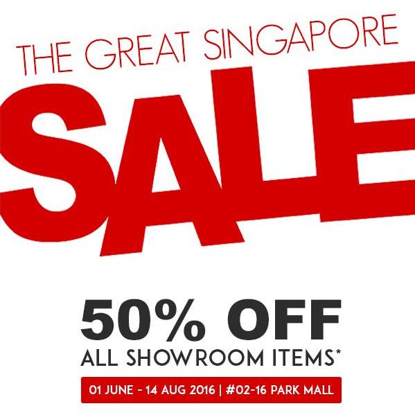 SHAPE the forms SG GSS 50% Off All Showroom Items 1 Jun to 14 Aug 2016