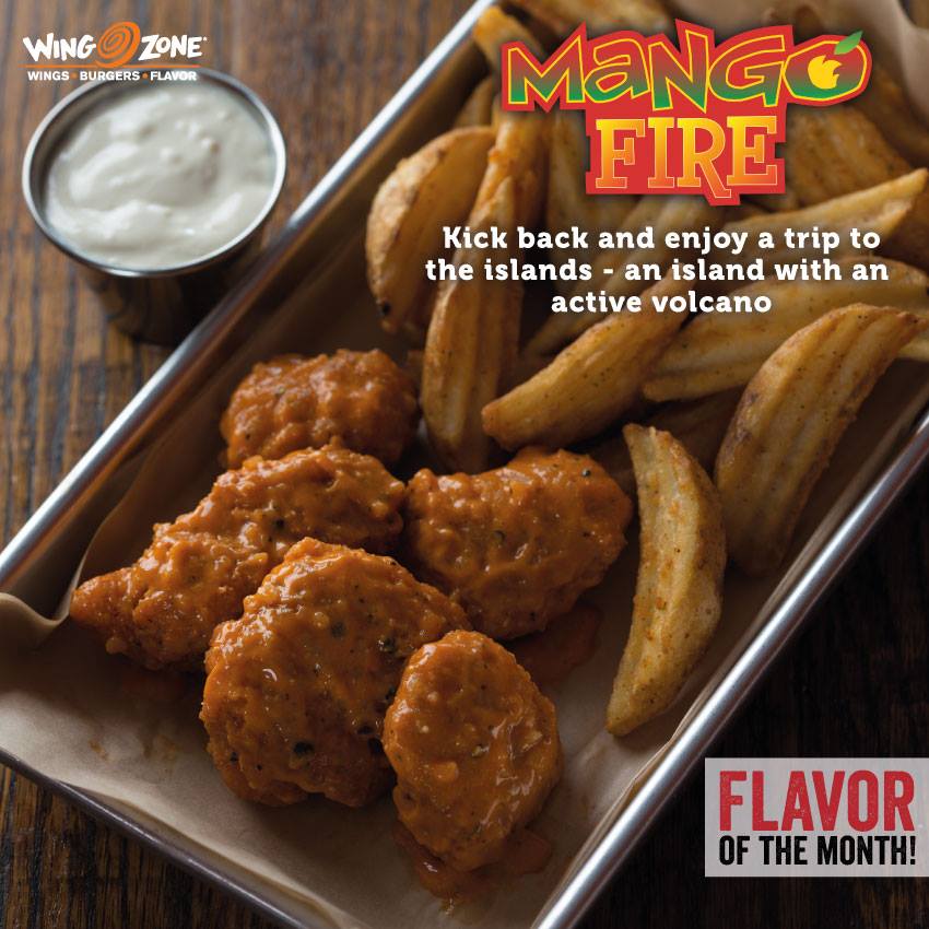 Wing Zone SG 10% Off Meals with Mango Fire ends 30 Jun 2016