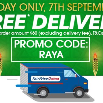 NTUC Fairprice Singapore Hari Raya Haji FREE DELIVERY Promotion 7 Sep 2016