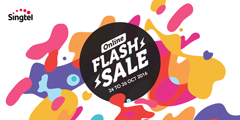 Singtel Singapore Online Flash Sale FREE 6 Months of 1Gbps Fibre Broadband Promotion 24-26 Oct 2016