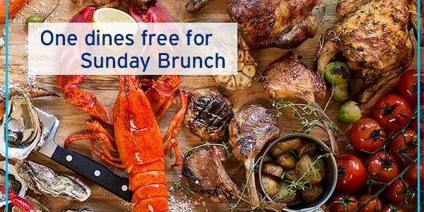 Citi Singapore One Dines Free for Sunday Brunch at Hilton Singapore Promotion ends 30 Apr 2017