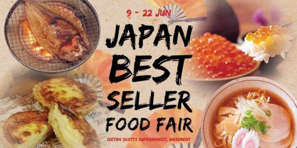 Isetan Singapore Japan Best Seller Food Fair at Isetan Scotts 9-22 Jun 2017