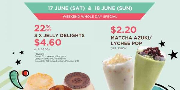 Mr Bean Singapore 22 Year of Goodness 22% Off Weekend Special Promotion 17-18 Jun 2017