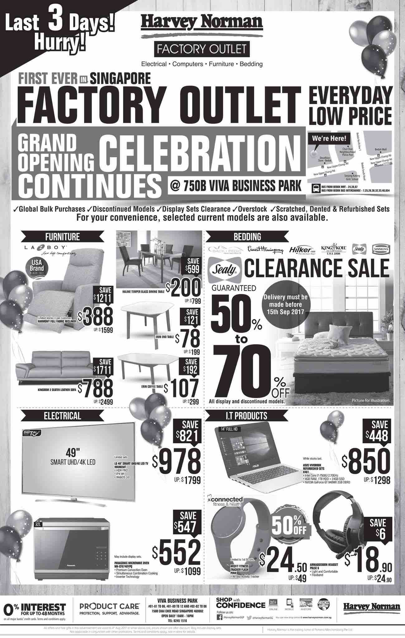 Harvey Norman Singapore 52nd National Day Up to 52% Off Promotion 29 ...