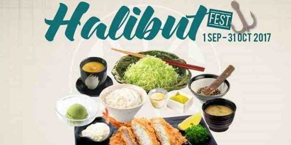 Saboten is having a Halibut Fest from 1 Sep – 31 Oct 2017