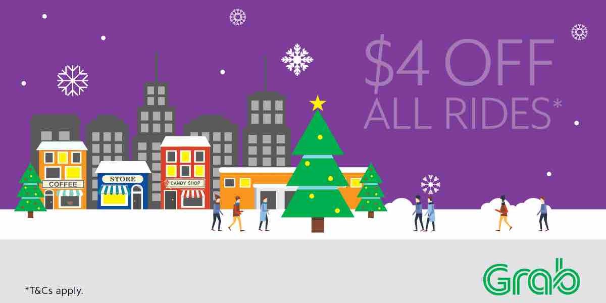 Grab Singapore $4 Off All Rides with TAKE4 Promo Code 11-17 Dec 2017