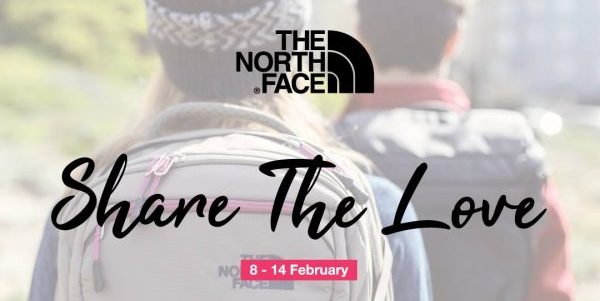 LIV ACTIV Singapore The North Face Valentine’s Day Outlet Sale Up to 50% Off Promotion ends 14 Feb 2019