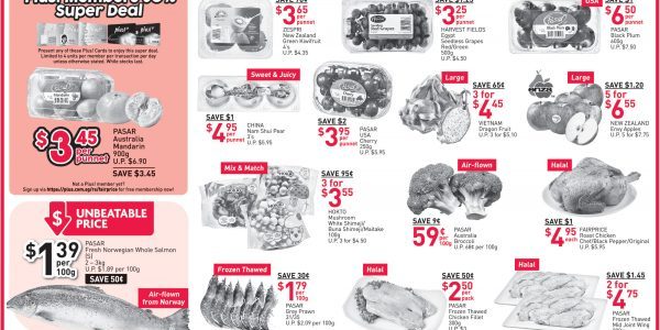 NTUC FairPrice Singapore Your Weekly Saver Promotion 18-24 Jul 2019