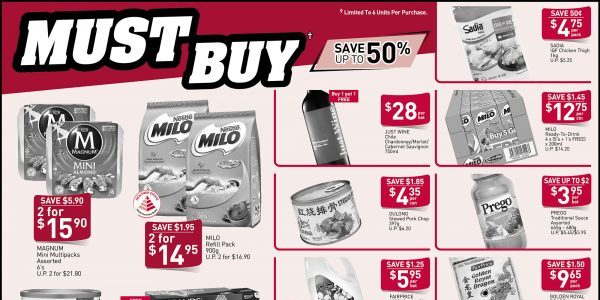 NTUC FairPrice Singapore Your Weekly Saver Promotion 4-10 Jul 2019