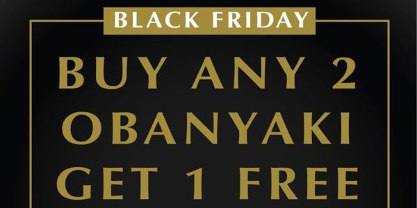 108 Matcha Saro SG Buy Any 2 Obanyaki & Get 1 FREE Black Friday Promotion 29 Nov – 1 Dec 2019