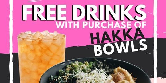 AH LOCK & Co. Singapore Purchase Any Hakka Bowl & Get a FREE Drink Promotion ends 31 Dec 2019