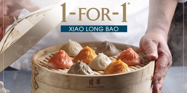 Crystal Jade Singapore Xiao Long Bao 1-for-1 Promotion ends 15 Dec 2019