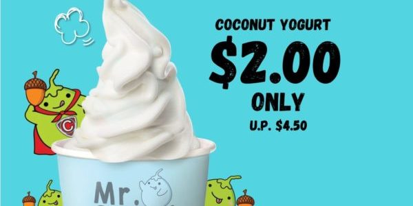 Mr Coconut Singapore Coconut Yogurt at $2 Promotion 5 Nov 2019