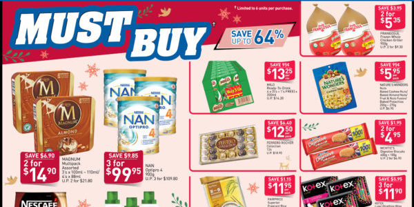 NTUC FairPrice Singapore Your Weekly Saver Promotion 14-20 Nov 2019