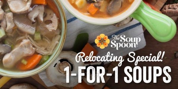 The Soup Spoon Singapore 3 Weeks of TGIFs 1-for-1 Relocating Special Promotion 8-22 Nov 2019