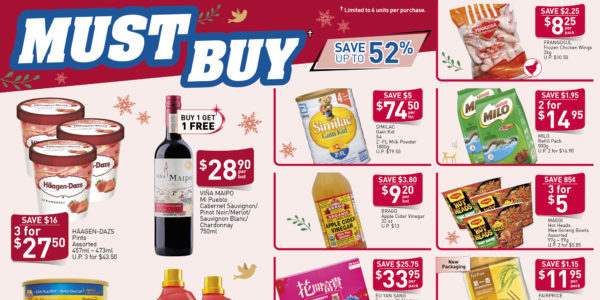NTUC FairPrice SG Your Weekly Saver Promotions 19-25 Dec 2019