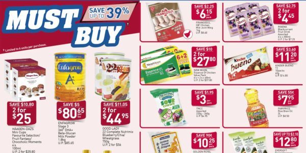 NTUC FairPrice SG Your Weekly Saver Promotion 12-18 Mar 2020