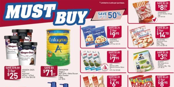NTUC FairPrice SG Your Weekly Saver Promotion 26 Mar – 1 Apr 2020