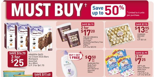 NTUC FairPrice SG Your Weekly Saver Promotion 9-15 Apr 2020