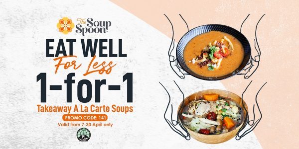 The Soup Spoon 1-for-1 Takeaway A La Carte Soups