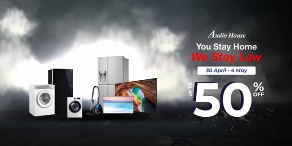 [6-Day Exclusive Deals] You Stay Home for the Nation, Audio House Stays Low For You!