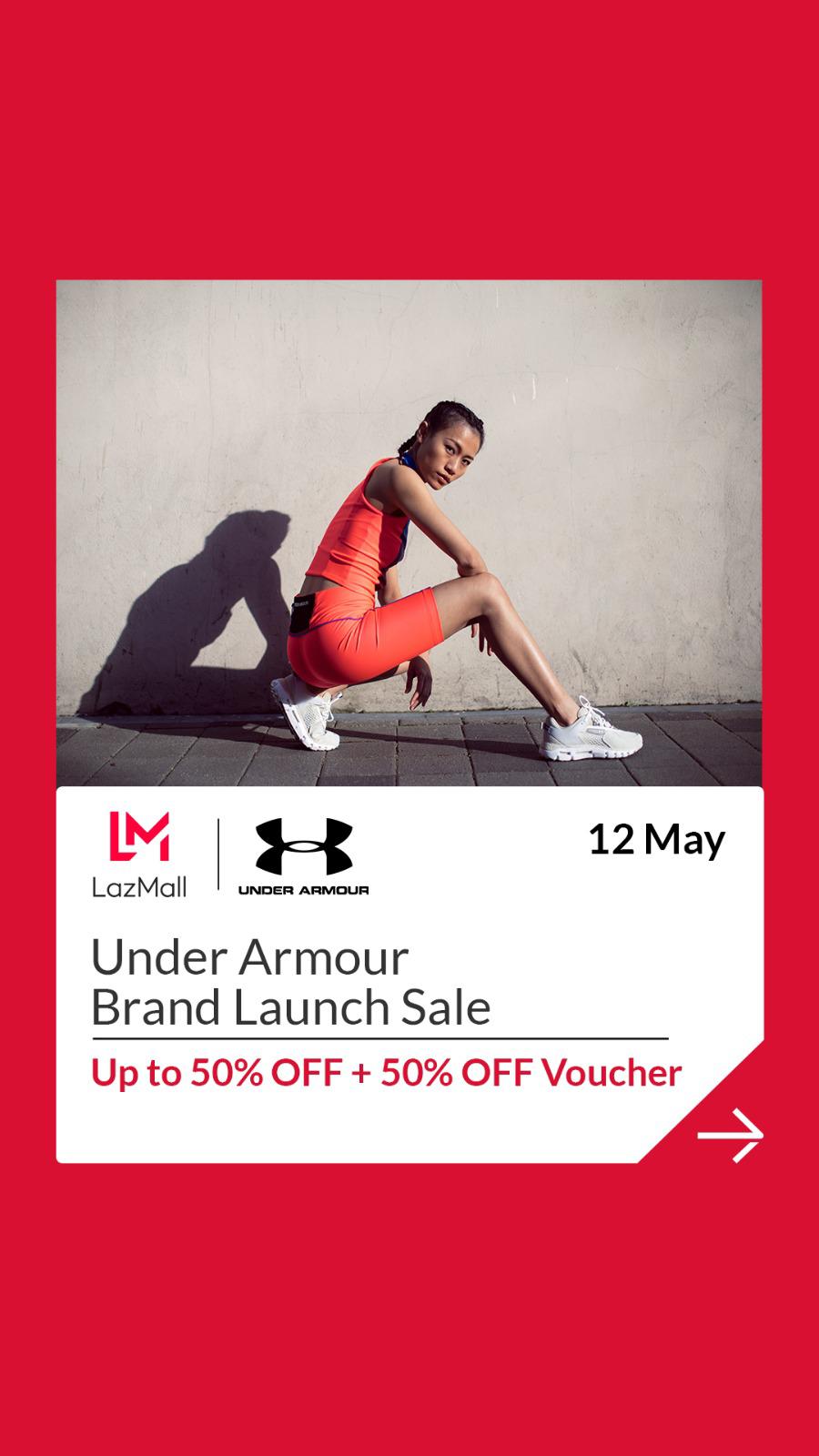 Under Armour x LazMall Launch Sale | Why Not Deals