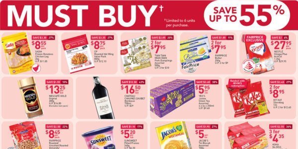 NTUC Fairprice SG Your Weekly Saver Promotions 30 Jul – 5 Aug 2020