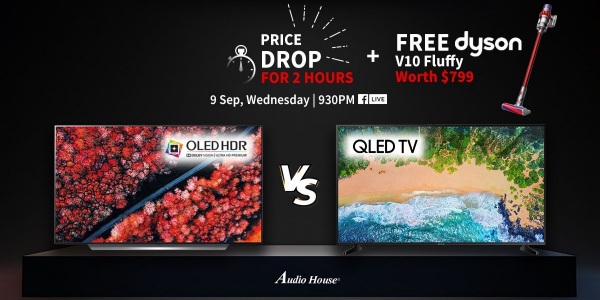 Audio House QLED vs OLED 9.9 Price Drop Special