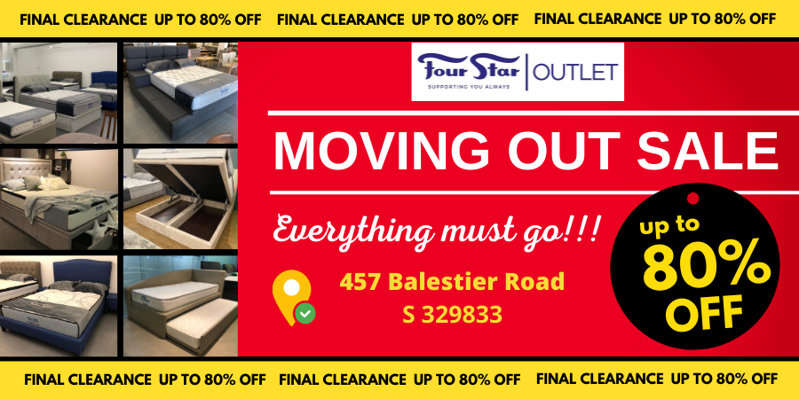 Bedding Deals of Up to 80% Off! | MOVING OUT SALE Four Star Outlet Store in Balestier