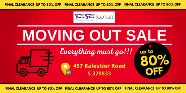 Bedding Deals Of Up To 80 Off Moving Out Sale Four Star Outlet Store In Balestier Singpromotion Com