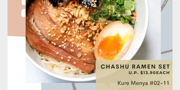 Kure Menya Singapore Buy 2 Meals & Get $10 Off Promotion Only On 14 Sep 2020