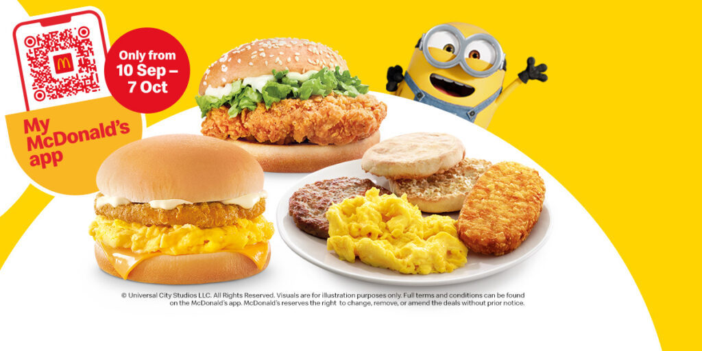[UPDATED] McDonald’s Singapore 1-for-1 Deals & More Is Happening From 10 Sep – 7 Oct 2020