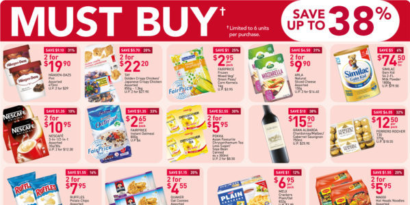 NTUC FairPrice Singapore Your Weekly Saver Promotion 17-23 Sep 2020