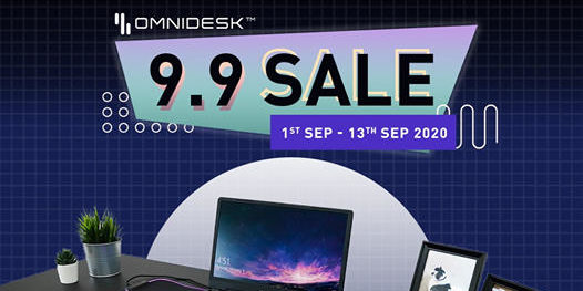 Omnidesk Singapore Is Having A 9.9 Sale Up To $707 Off Promotion ends 13 Sep 2020