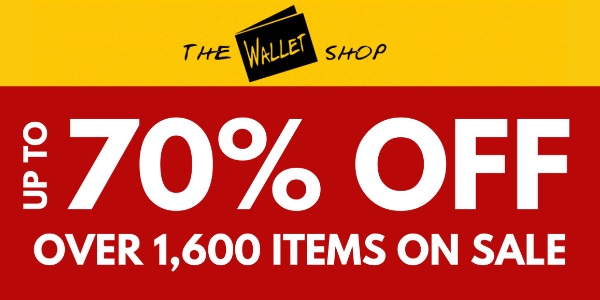 THE WALLET SHOP – UP TO 70% OFF OVER 1,600 ITEMS ON SALE | UP TO 70% OFF ALL MOLESKINE