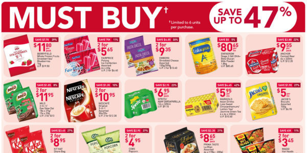 NTUC FairPrice Singapore Your Weekly Saver Promotions 29 Oct – 4 Nov 2020