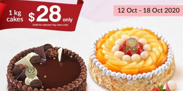 PrimaDeli Singapore All Time Favourite Cakes 1kg Cakes at $28 Promotion 12-18 Oct 2020