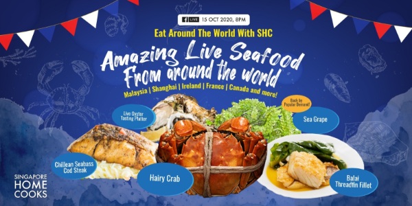 Singapore Home Cooks present Amazing Seafood Feast from Around the World – 3kg hybrid grouper
