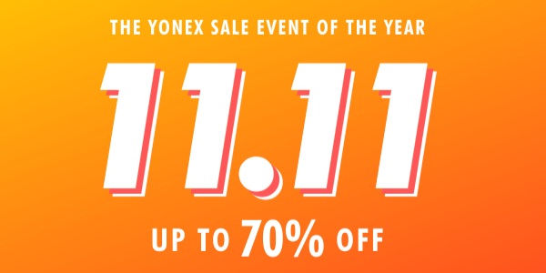 11.11 Up To 70% Off Yonex – SunriseClick