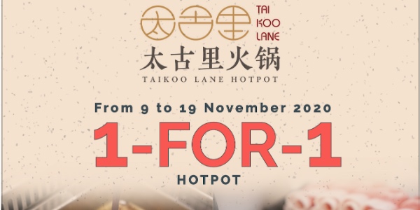 [Promotion] Enjoy 1-for-1 soup bases at Taikoo Lane Hotpot to celebrate 11:11