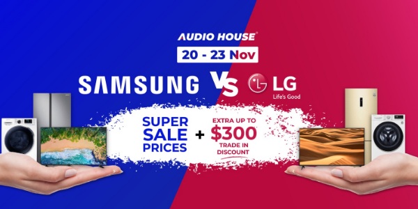 [Samsung vs LG Battle] Get Extra Up to $300 Trade-in Discount + Super Sale Prices This Weekend!