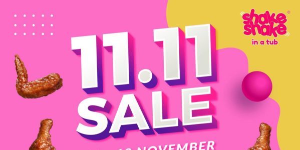 Shake Shake In A Tub Singapore 11.11 Sale From 11-18 Nov 2020