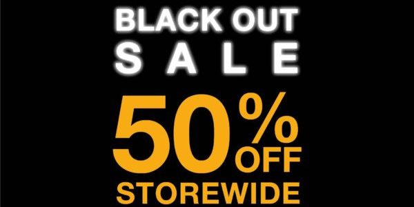 The North Face Singapore Black Out Sale 50% Off Storewide Promotion 26-30 Nov 2020