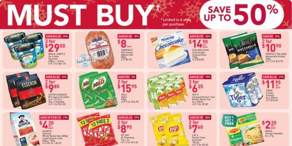 NTUC FairPrice Singapore Your Weekly Saver Promotion 17-23 Dec 2020