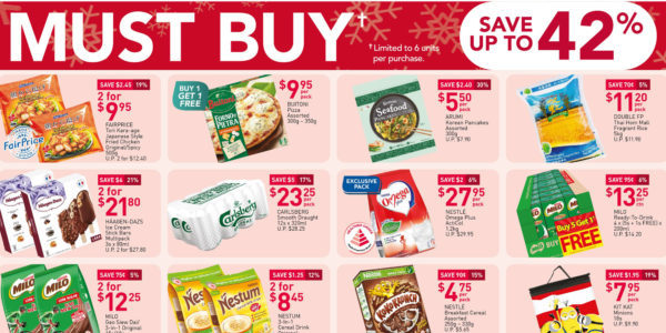 NTUC FairPrice Singapore Your Weekly Saver Promotions 10-16 Dec 2020