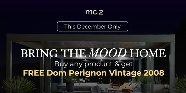 [Promotion] This Christmas, mc.2 Gives FREE Dom Perignon Vintage 2008 to their Customers